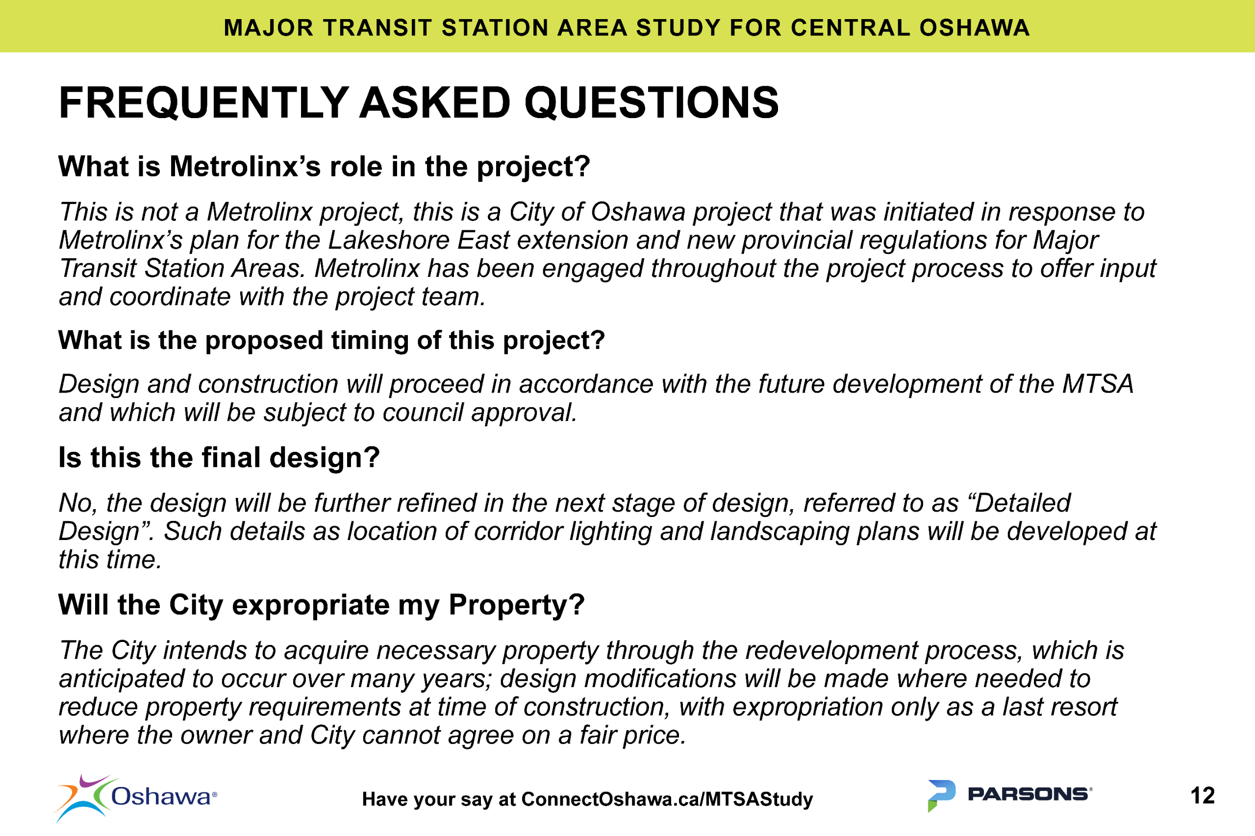 slide twelve of the presentation