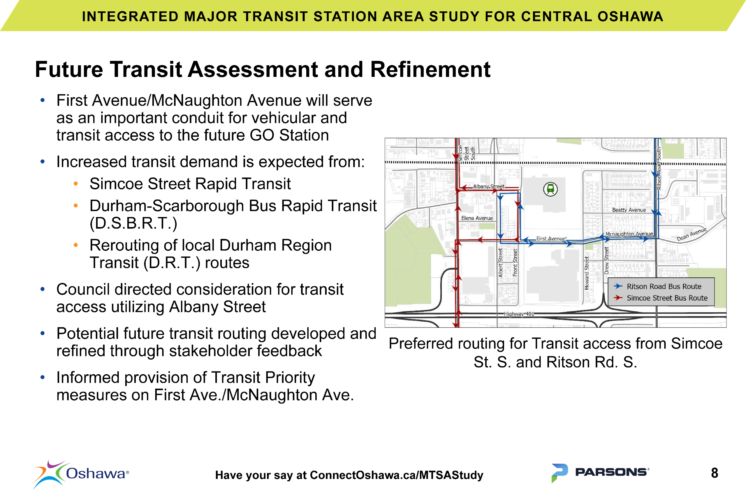 slide eight of the presentation