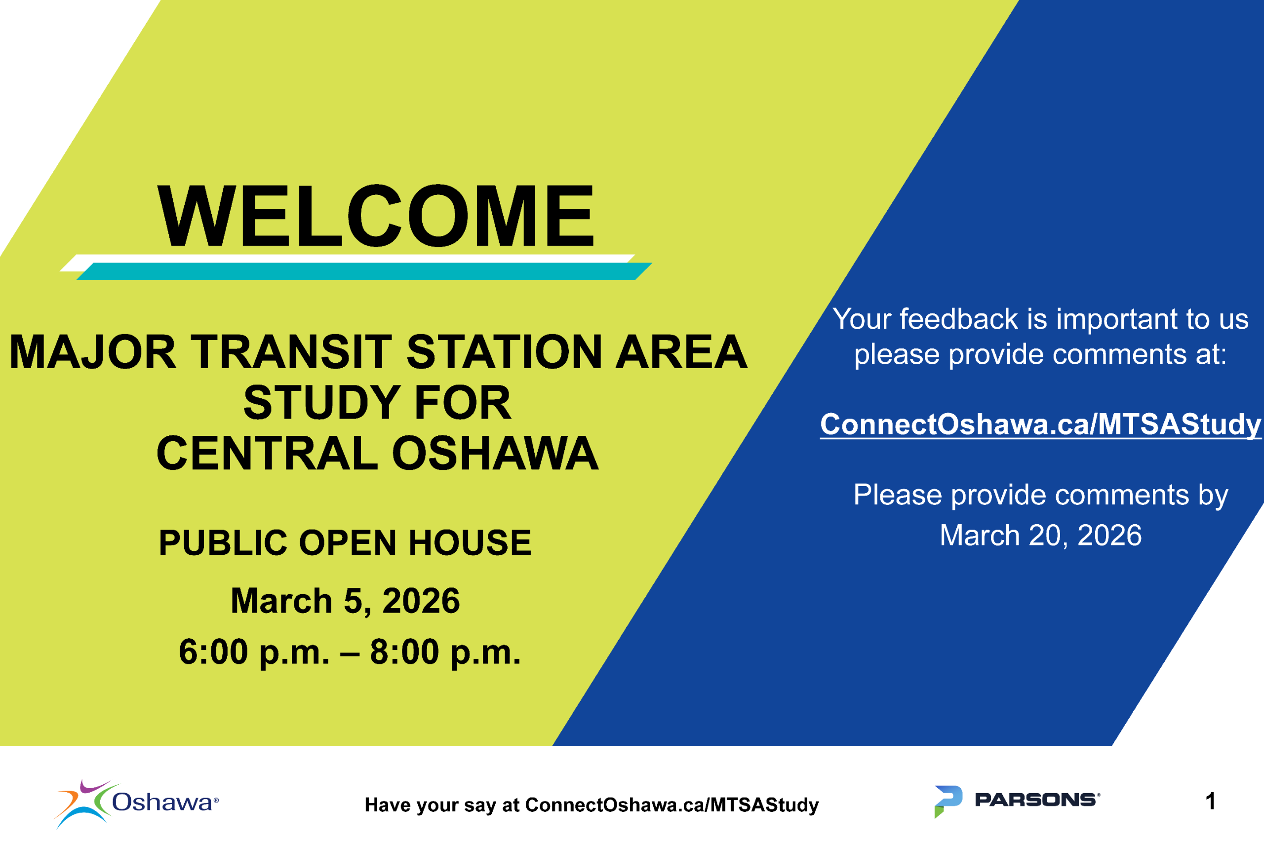 slide one of presentation 